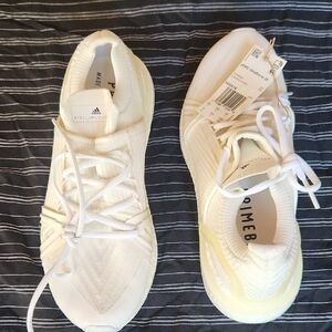 adidas Women's Athletic Shoes in White and Cream